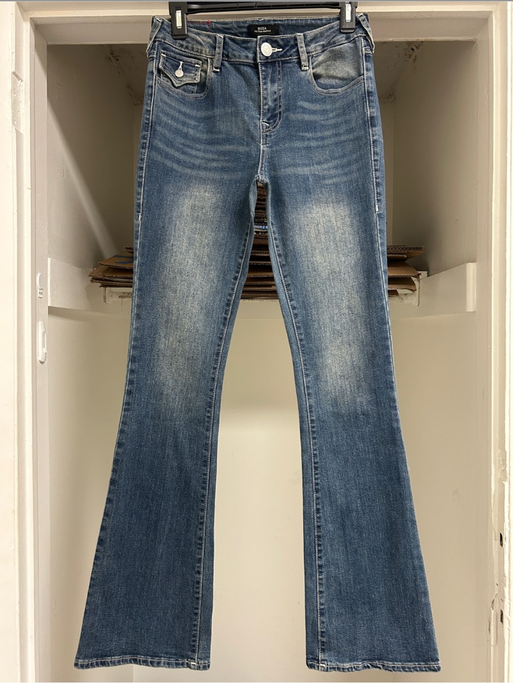 TRUE RELIGION MID RISE BOOTCUT BECCA JEANS WOMEN'S SIZE 27